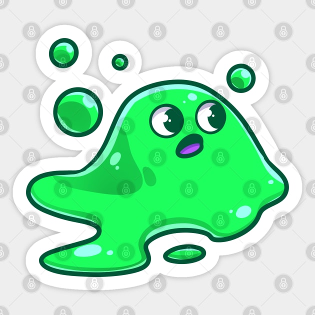 Bubble Slime Sticker by ziodynes098